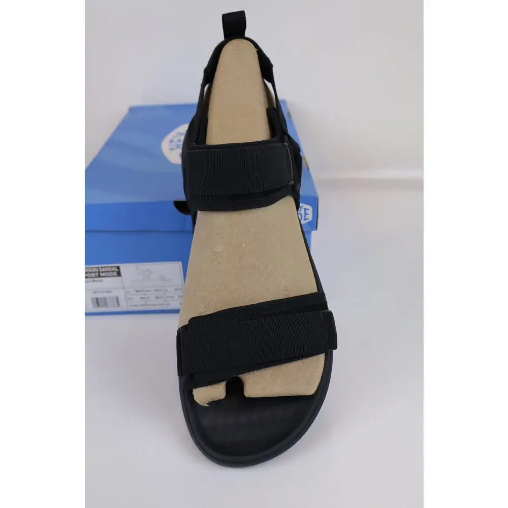 NEW Hey Dude Carson Sandals Sport Mode Men's Black Outdoor Hiking Size 13